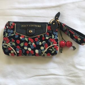 Juicy Couture Cherry wristlet